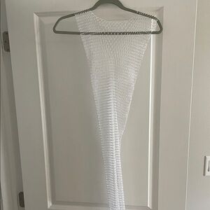 never worn, glitter dress overlay